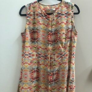 Sleeveless blouse